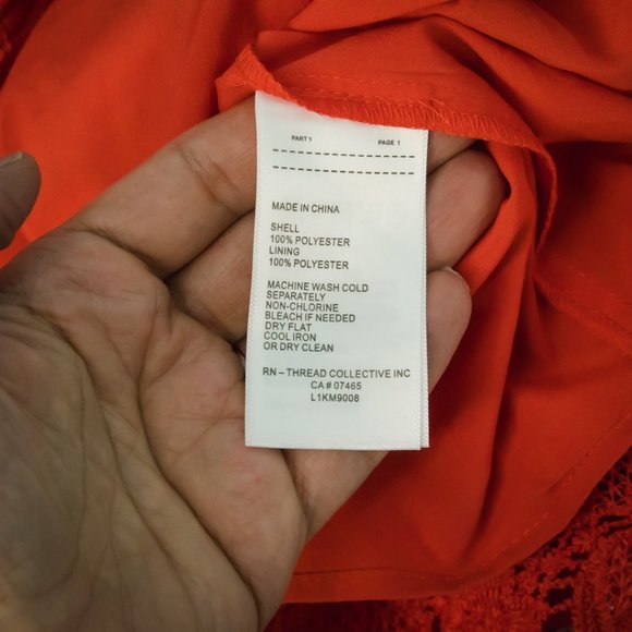 Laundry By Shelli Segal S Lace Sleeveless Top NWT - Picture 5 of 6